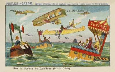 On the Route to London (Pas-de-Calais) in the Year 2000